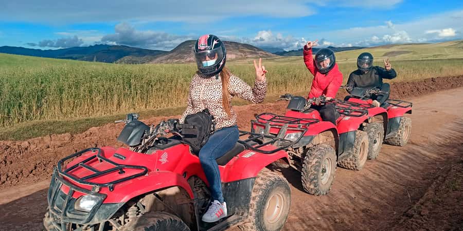 From Cuzco: Salt Mines and Moray Ruins ATV Adventure - Moray’s circular terraces and Inka farming