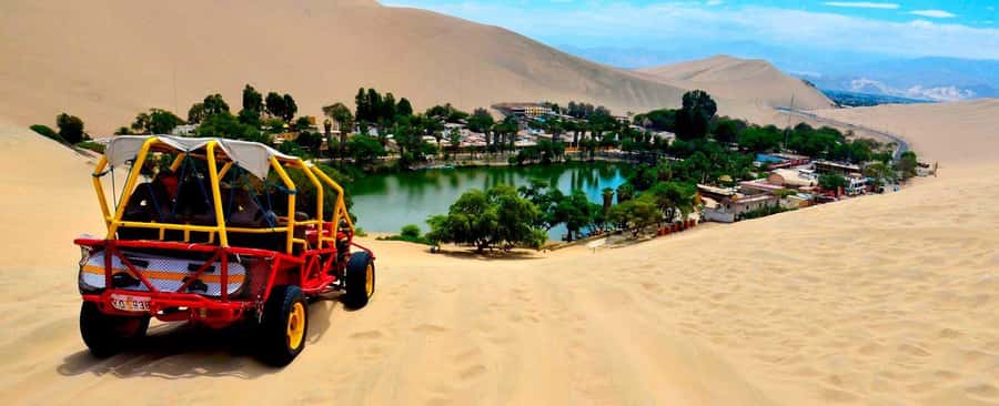 From Ica | Buggy excursion through the Huacachina Desert - From Ica to Huacachina at 3:30 p.m.