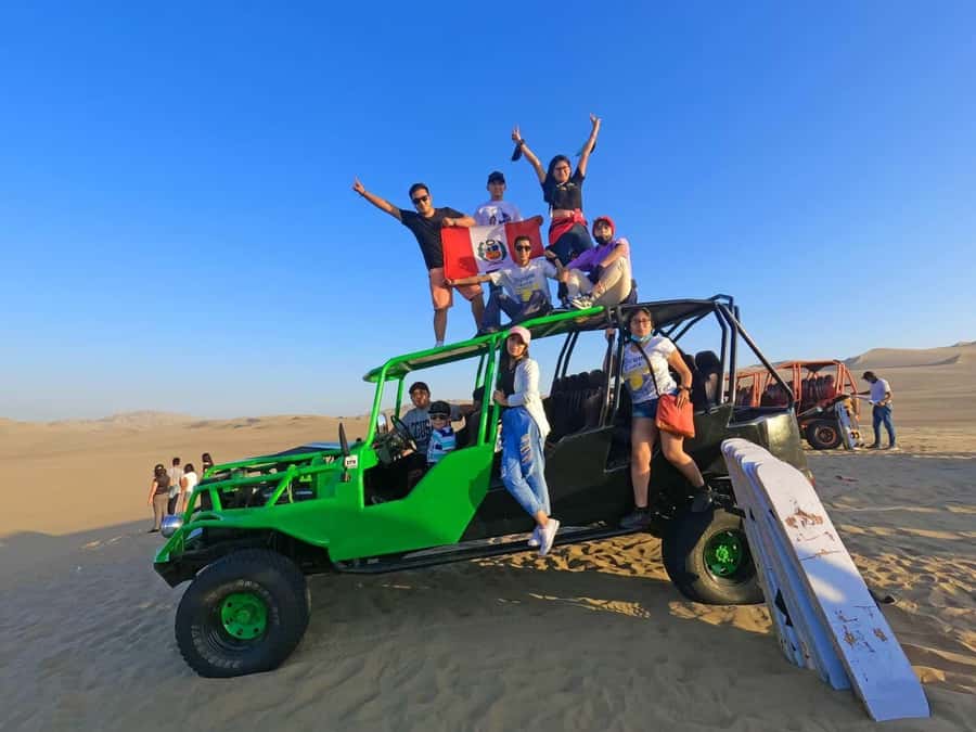 From Ica | Buggy excursion through the Huacachina Desert - A short introduction to the Huacachina oasis
