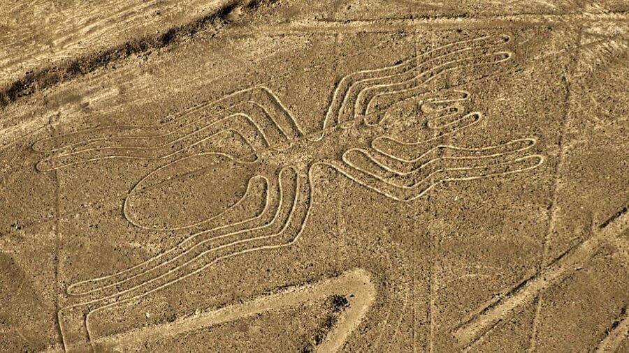 From Ica: Flight over the Nazca Lines - Arriving at the Nazca Aerodrome