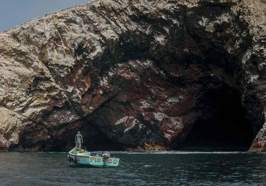 From Lima: Ballestas Islands and Huacachina Sunset Day Trip - Boat watching at the Ballestas Islands