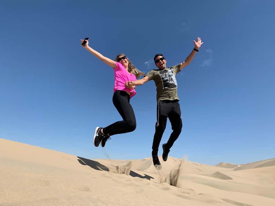 From Lima: Ballestas Islands, Huacachina, and Vineyard Tour - Sandboarding and dune-buggy rides