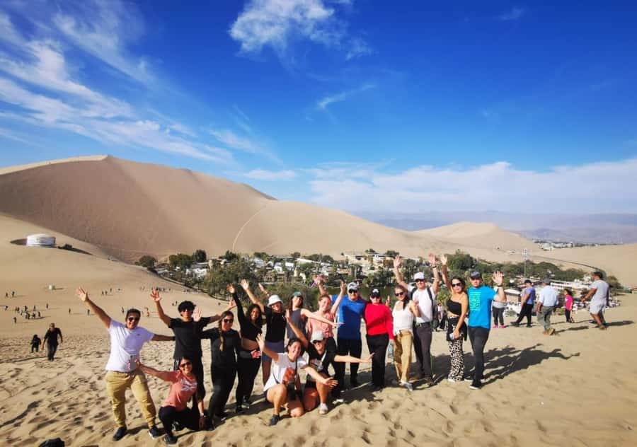 From Lima: Ballestas Islands, Huacachina with buggy Economic - The Candelabra and the Ballestas boat ride