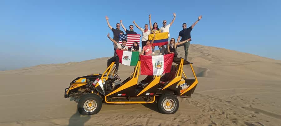From Lima: Day Trip to Paracas, Ica & Oasis Huacachina - Ballestas Islands and the strange El Candelabro