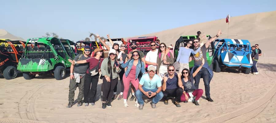 From Lima: Day Trip to Paracas, Ica & Oasis Huacachina - The dune buggy ride and sandboarding