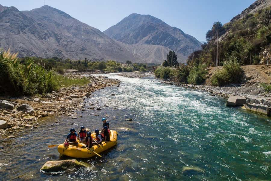 From Lima | Lunahuana River Rafting | Adventure in Canete - Lunahuaná Town Before the River
