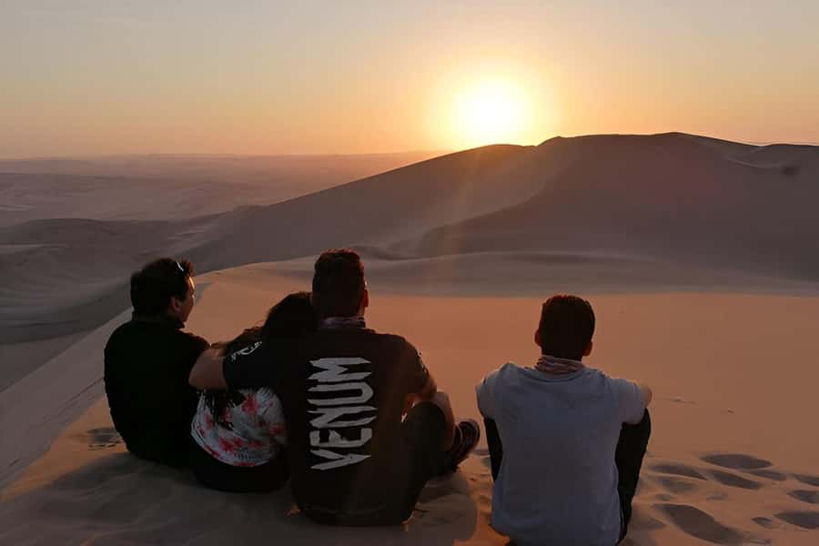 From Lima: Sunset in Huacachina Oasis & vinneyard with lunch - Ica winery visit, tasting, and lunch