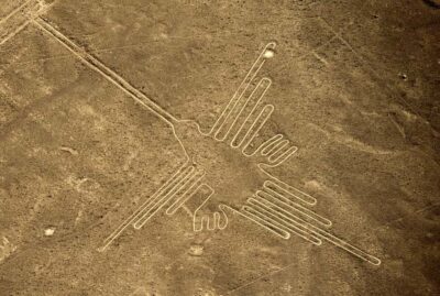 Flight in a light aircraft over the Nazca Lines