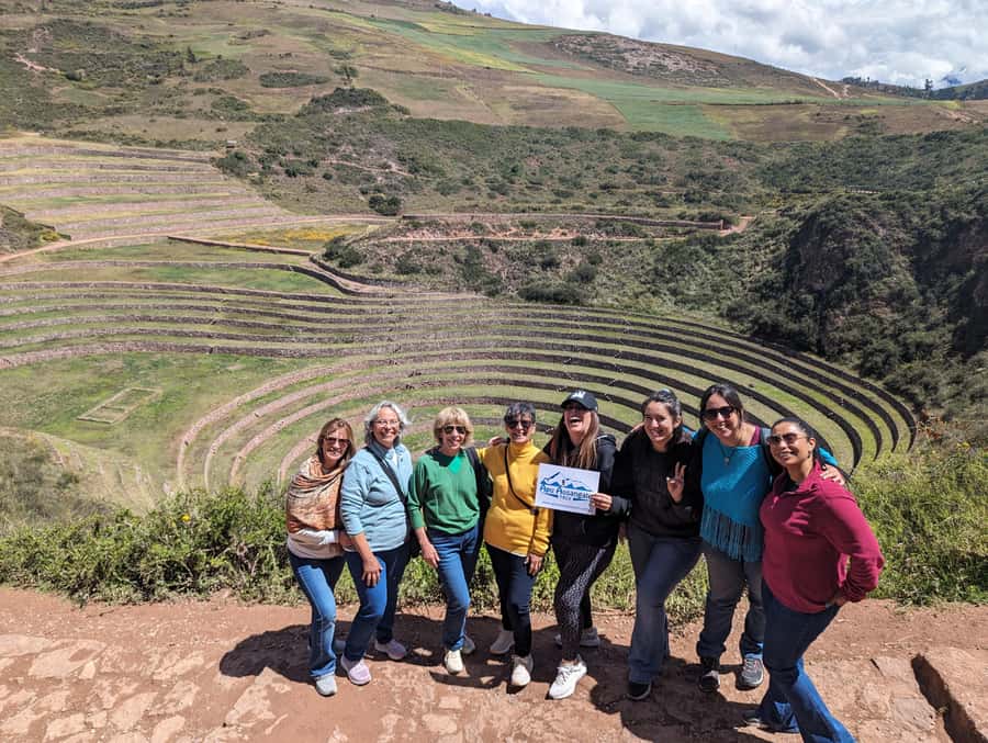 From Ollantaytambo:Moray, Salt Mines, Chinchero end in Cusco - Chinchero: weaving, ceremony, and a living Andean tradition