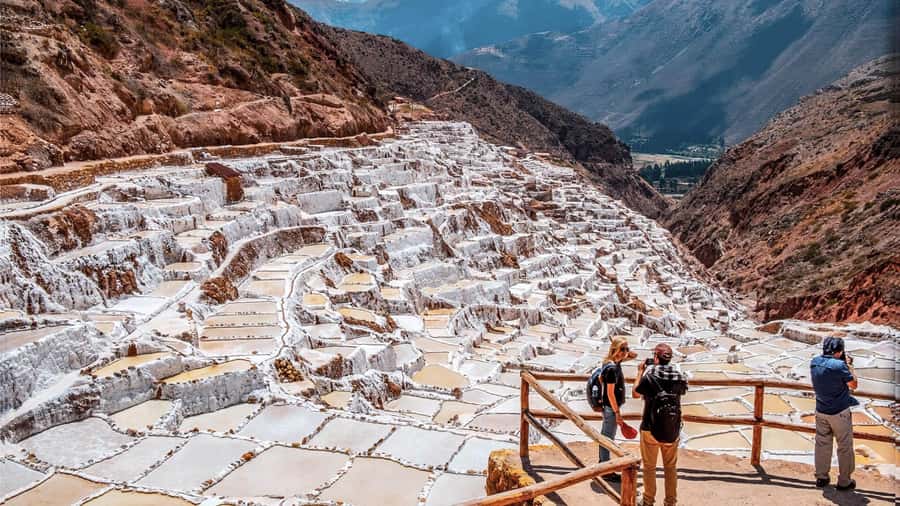 From Ollantaytambo:Private tour to Maras and Moray half day - Maras and the hillside salt pools