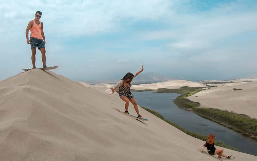 From Paracas: Mini Buggy Tour & Sandboarding at Oasis - The main weakness: timing and operator reliability