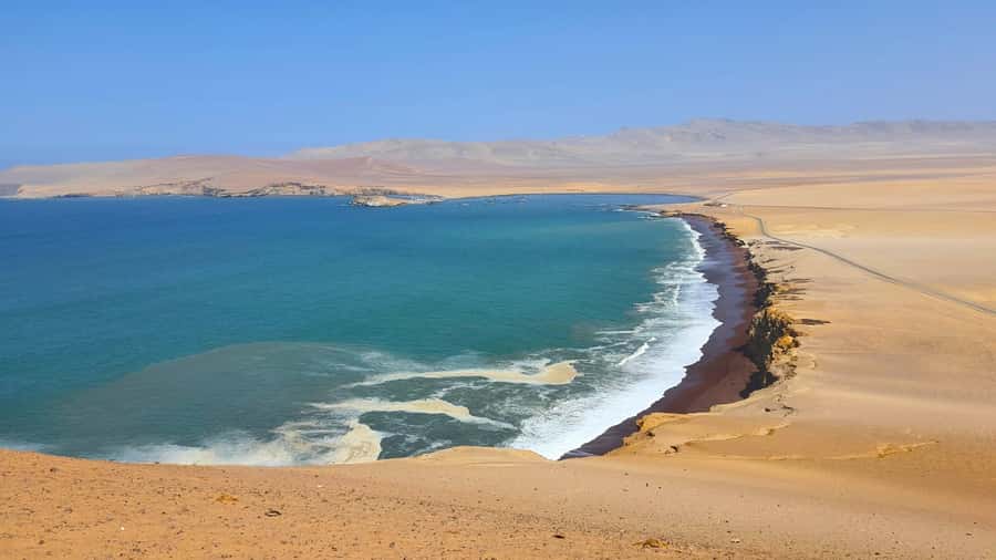 From Paracas: Paracas National Reserve Private Tour - Lagunillas Beach adds a second coastal view