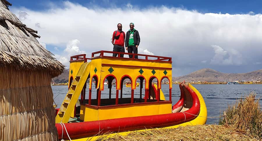 From Puno: 3-Hour Uros Floating Islands Tour - Walking on the first reed island
