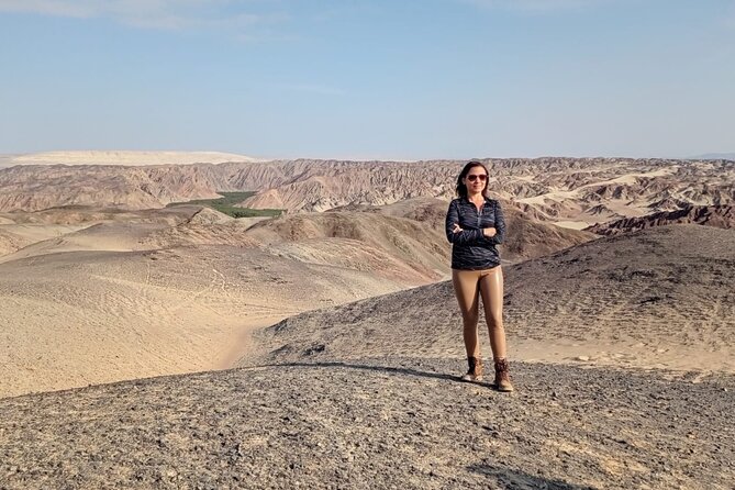 Full Day Tour Canyon of the Lost in Ica Desert - Walking the sedimentary path to Ojos de Agua