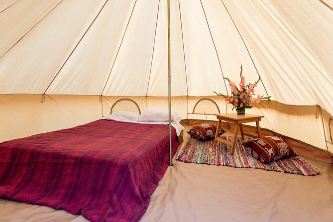 Glamping in Huacachina Desert - Breakfast and the morning shower