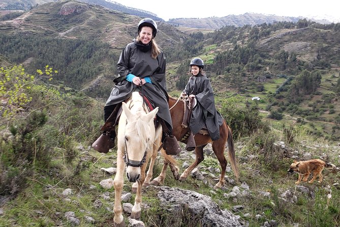 Half day Horseback Riding tour around Sacsayhuaman park - Riding through forests with Cusco below