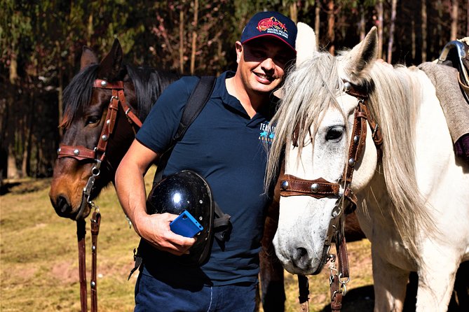 Horse Riding Chacan Mountain And Temple Of The Moon - Meeting Gabriel’s horses at the ranch