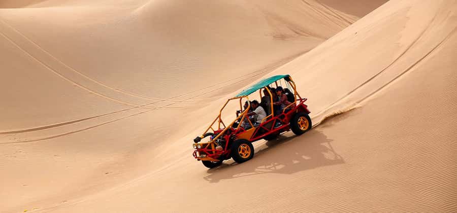 Huacachina: Sandboarding and Dune Buggy Tour + Sunset - Pickup from Ica or Huacachina