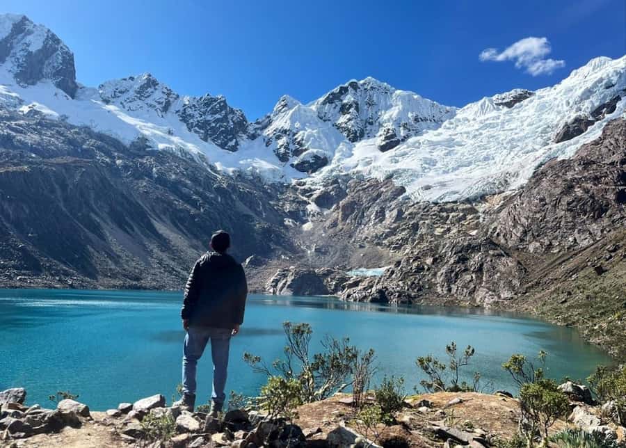 Huaraz: Full Day Rocotuyoc Lagoon + Frozen Lagoon - Entering Huascarán National Park
