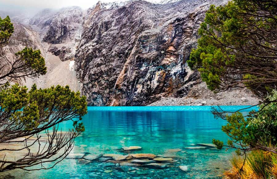 Huaraz: Visit to Laguna 69 - Entering Huascaran National Park