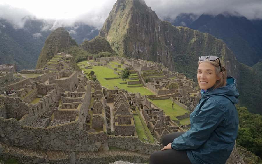 Huchuy Qosqo Trek To Machu Picchu - Machu Picchu with a guide on day three