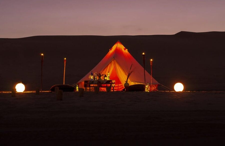 Ica | Huacachina: Desert Glamping | Night Under the Stars - The morning shower and breakfast