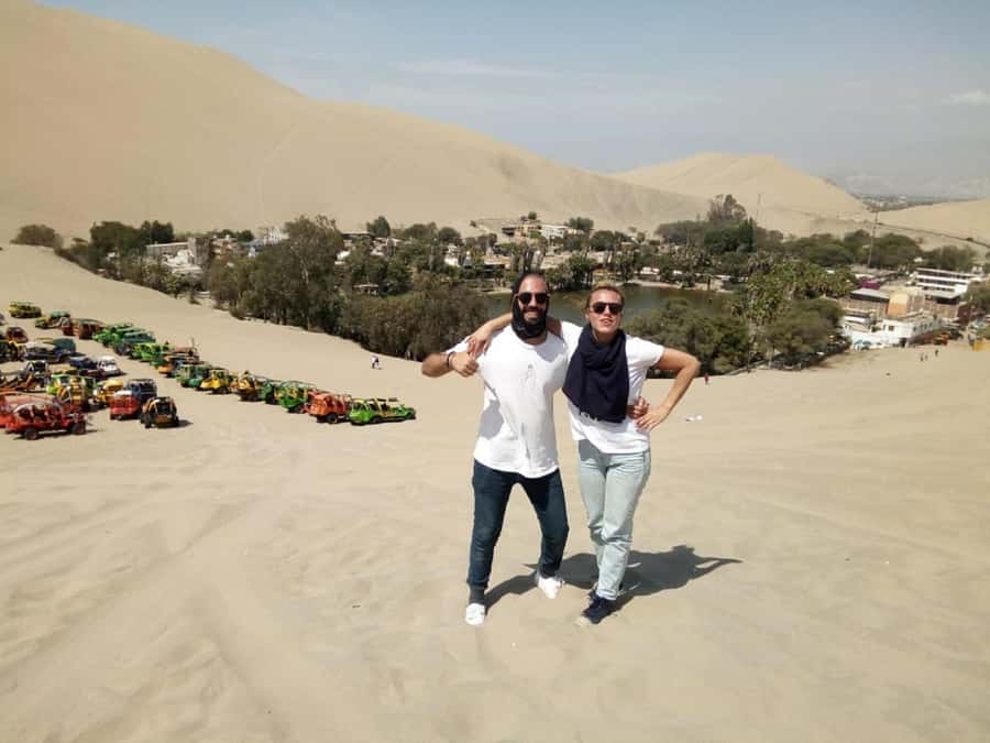 Lima: Ballestas Islands, Huacachina Oasis & Nazca Lines Tour - The Nazca Lines from a small plane