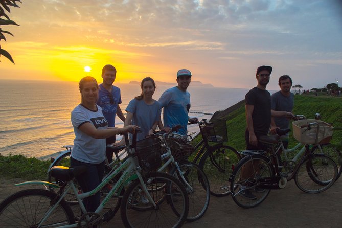 Lima Bike Tour Miraflores - Barranco + Huaca Pucllana! - From Buena Vista Cafe to Faro La Marina