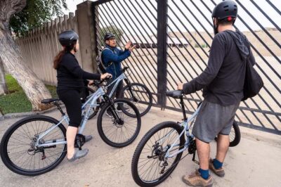 City biking