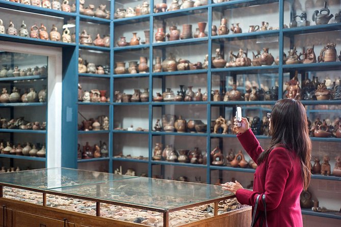 Lima in a Day: City Sightseeing Tour, Larco Museum and Magic Water Circuit - Santo Domingo’s library and sacred corridors