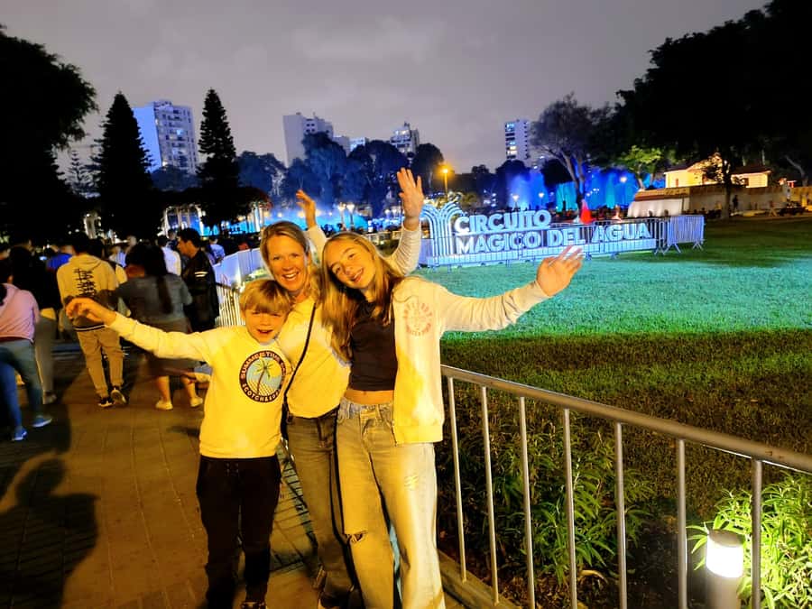 Lima: Magic Water Circuit Light Show Tour with Pickup - What the Magic Water Circuit actually feels like