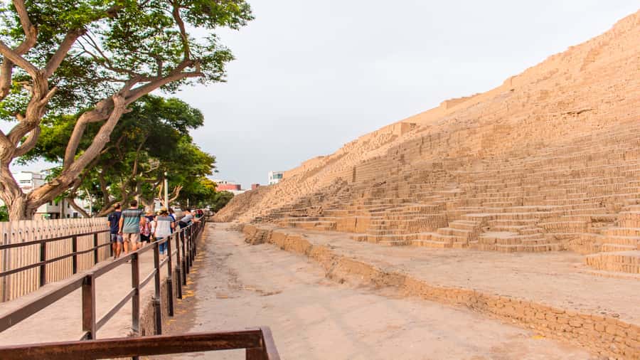 Lima: Tour to Huaca Pucllana and Huaca Mateo Salado - Huaca Pucllana’s Adobe Pyramid in Miraflores
