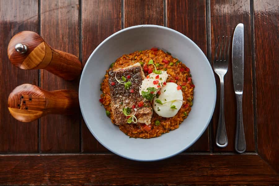 Lunch Menu at Mangos Larcomar restaurant - What arrives at the table