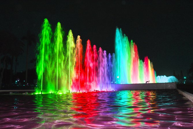 Magic Fountains Park & Bohemian Barranco at Night (Small Group) - Why this pairing works so well at night