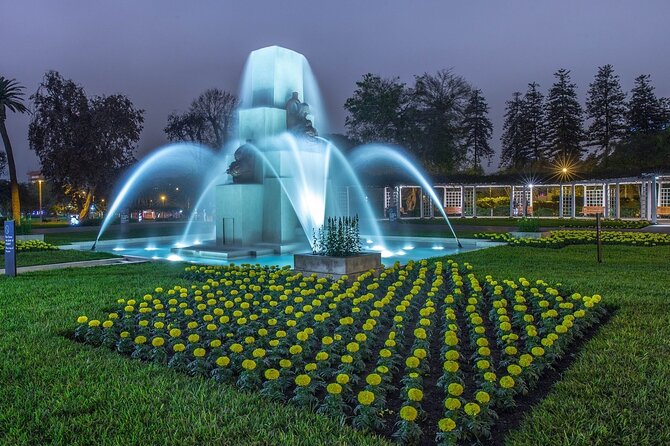 Magic Fountains Park & Bohemian Barranco at Night (Small Group) - Who will get the most from this Lima evening