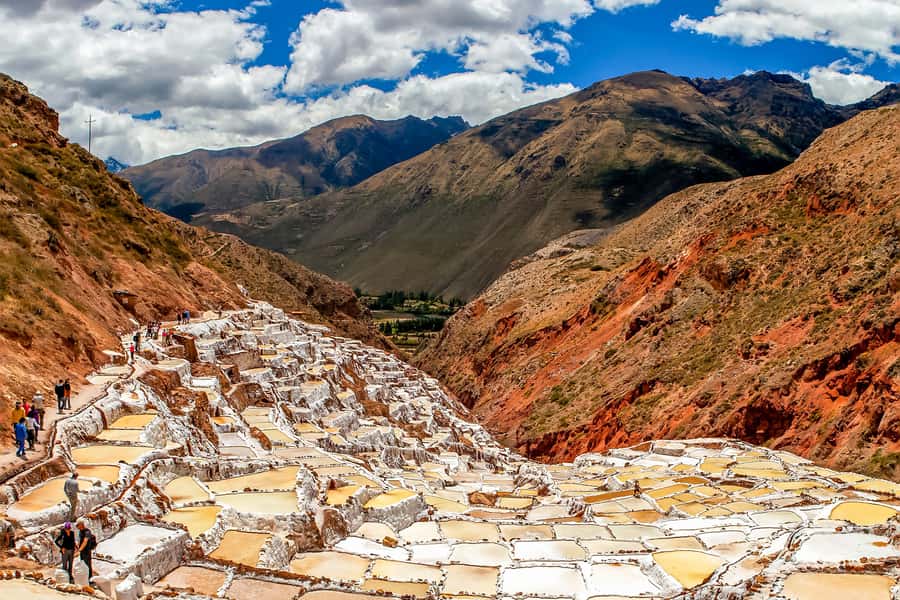 Maras Moray Sacred Valley Tour from Cusco - Seeing the Maras salt pools at work
