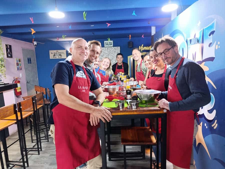 Miraflores: Amazing Peruvian Cooking Class Ceviche Seafood and Pisco Sour - Exotic fruit before the cooking begins
