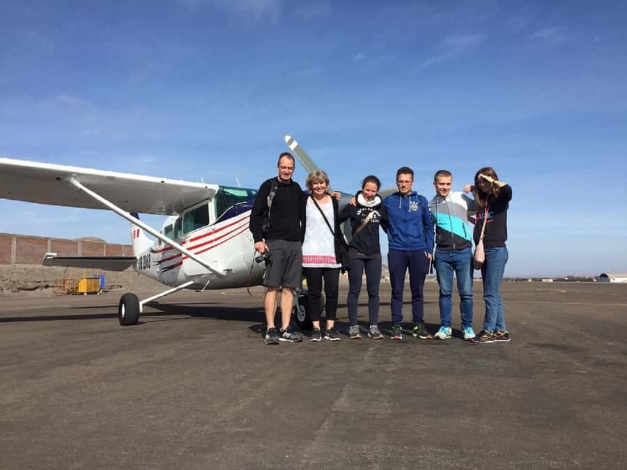 Nazca: Overflight of the Nazca Lines - The six-passenger plane and what the flight feels like