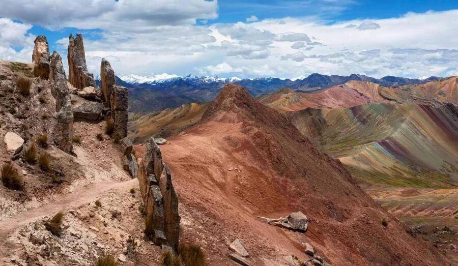 Palcoyo colored mountain hike + stone forests - Palcoyo’s Three Colored Mountains at 4,900 Meters