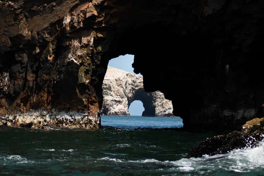 PARACAS: BALLESTAS ISLANDS AND NATIONAL RESERVE - La Mina Beach and turquoise water