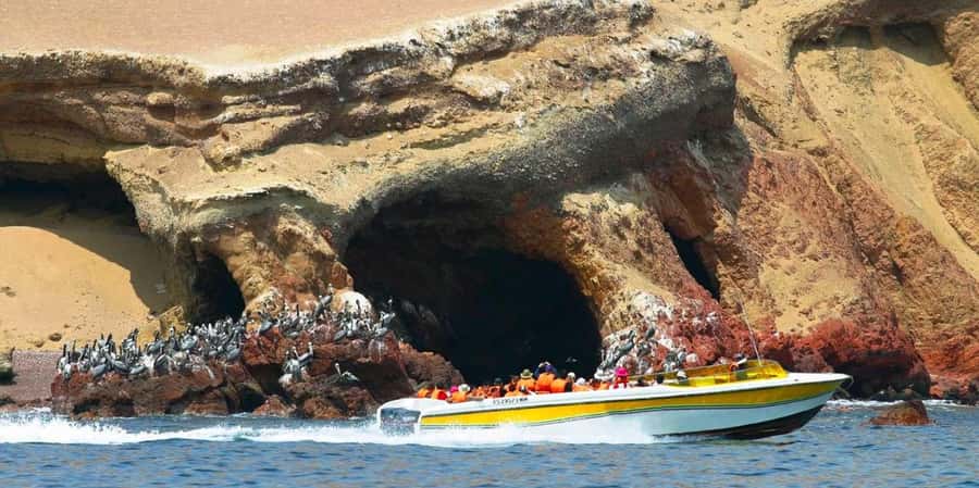 Paracas: Ballestas Islands Boat tour - Islas Ballestas - Reaching the Ballestas Islands after another 15 minutes