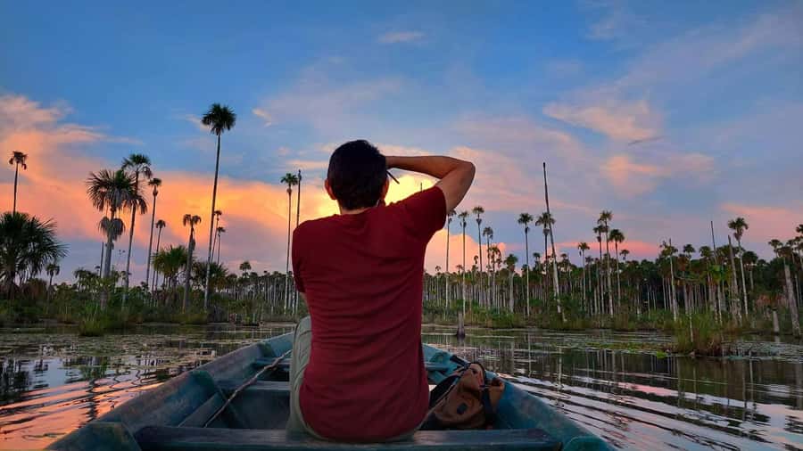 Puerto Maldonado: Lake Yacumama sunset and piranha fishing - A compact Amazon outing from Puerto Maldonado