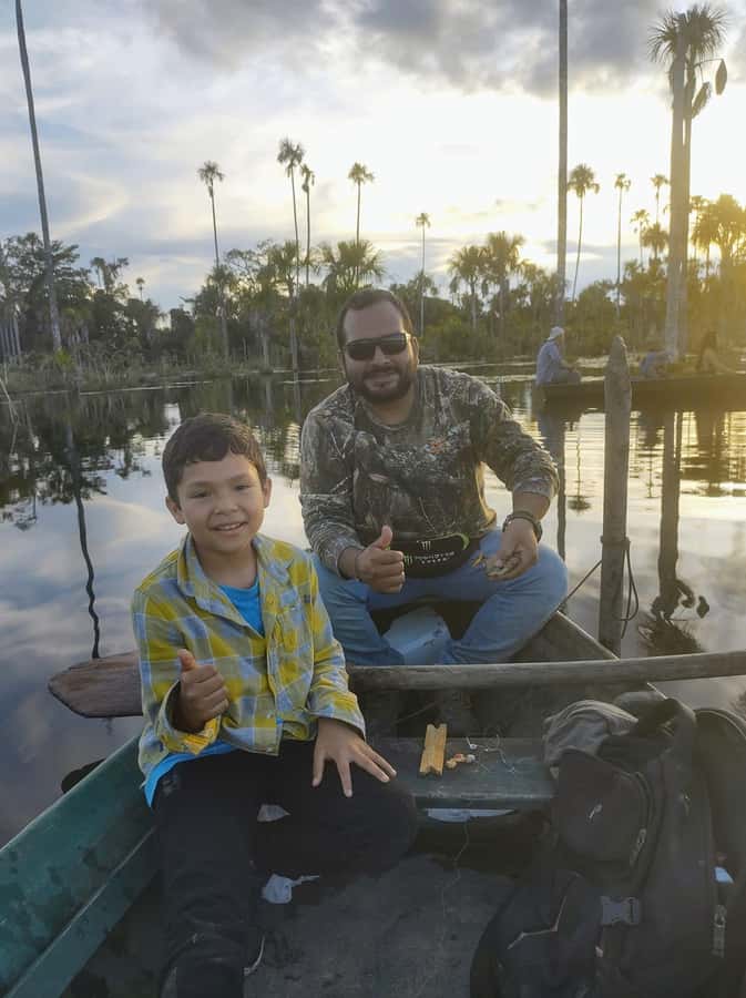 Puerto Maldonado: Lake Yacumama sunset and piranha fishing - The 20-minute ride out of town