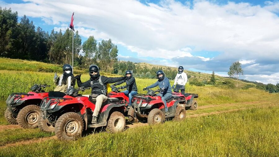 Quads in Cusco - Getting Comfortable on the Quad Before the Ride