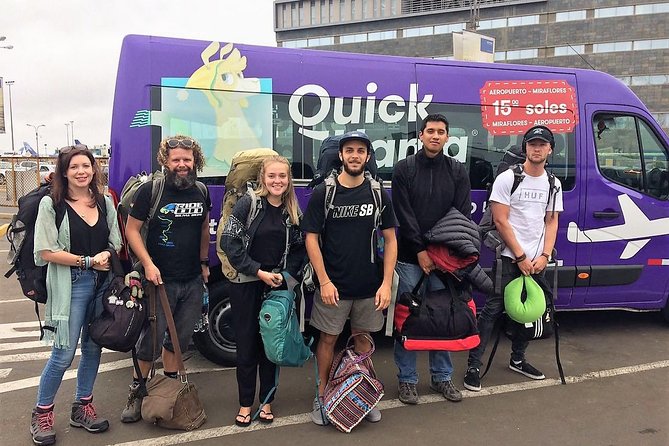 QuickLlama: Door-to-door transfer from Lima Airport to Miraflores - Finding the pickup point without confusion