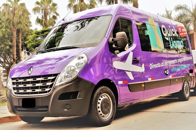 QuickLlama: Door-to-door transfer from Miraflores to Lima Airport - Who gets the best value from QuickLlama