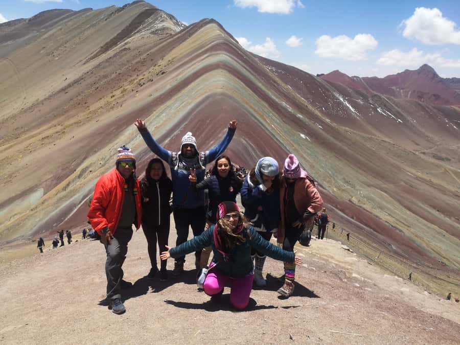 Rainbow Mountain Cusco tour - The 1.5-hour hike to Vinicunca