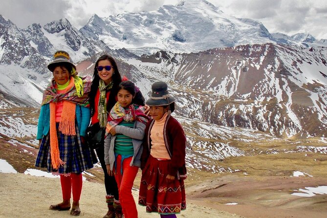 Rainbow Mountain in Cusco Full Day Tour - The red valley, lagoons, and Ausangate views
