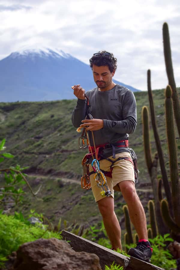 Rock Climbing in Arequipa, Perú - Three hours of climbing, from easy to challenging