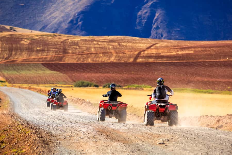Sacred Valley: Maras & Moray by Quad Bike from Cusco - Moray’s circular terraces and the short viewing stop